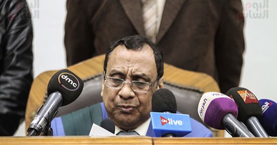 كلمة قاضى "خلية دمياط" قبل الحكم: مصر لن تركع إلا لله وحفظ الله شعبها وجيشها