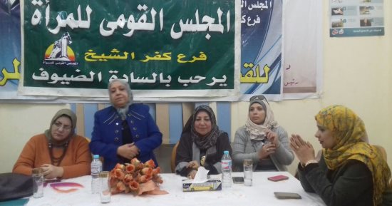 صور.. وفد أجنبى يتفقد معارض منتجات المرأة الريفية بكفر الشيخ