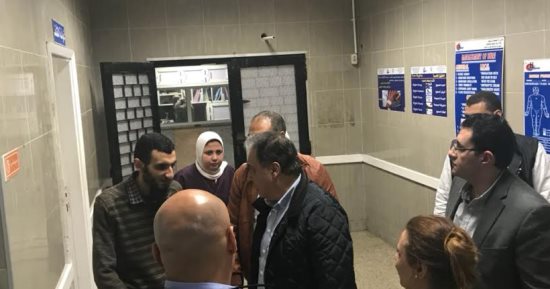 وزير الصحة يقرر صرف شهر مكافأة للعاملين بمستشفى شرق المدينة بالإسكندرية