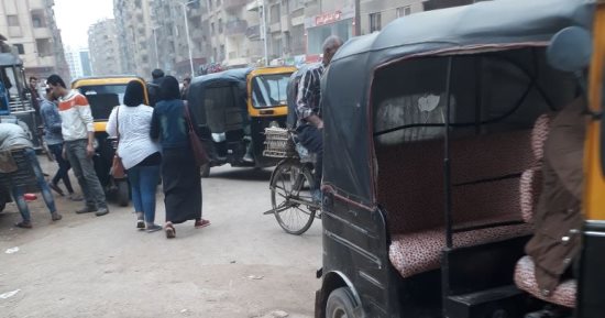 فوضى التكاتك تزعج سكان شارع "كعابيش" فى فيصل بالجيزة