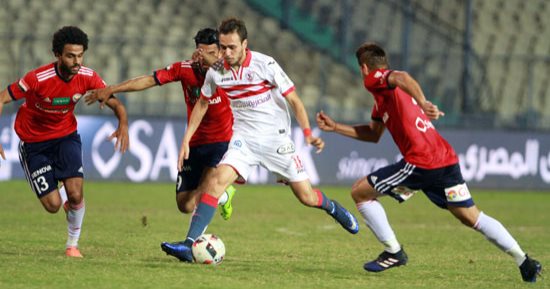 صور.. الزمالك يحافظ على تقدمه أمام النصر بعد 75 دقيقة