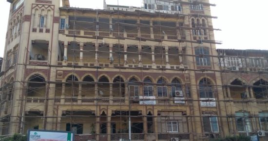 "التنسيق الحضارى" يرمم العقارات التراثية بميدان الإسماعيلية بمصر الجديدة  