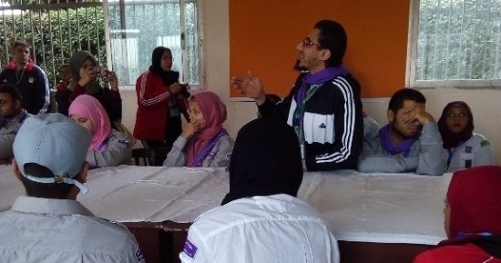 ندوة عن الجوالة فى أولى فعاليات أسبوع شباب الجامعات لمتحدى الإعاقة بالمنيا 