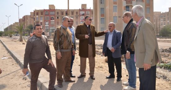  حملة مكبرة لاستكمال أعمال النظافة بمدينة المستقبل فى الإسماعيلية
