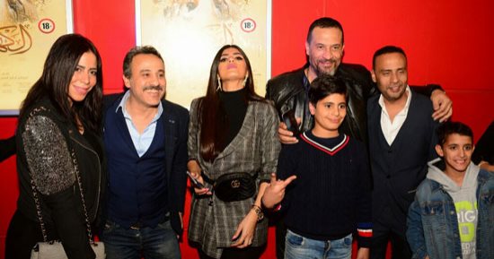 صور.. أبطال فيلم الكهف يحتفلون بالعرض الخاص فى سينما مول العرب