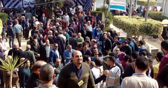 إقبال كثيف على انتخابات النقابات الفرعية للمهندسين بـ3 محافظات