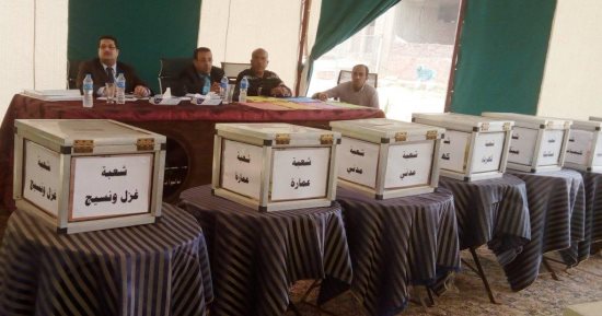 صور..  إقبال ضعيف على انتخابات التجديد النصفى لنقابة المهندسين بالوادى الجديد
