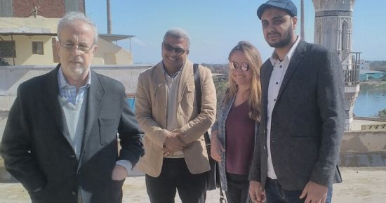 صور.. سفير إسبانيا بالقاهرة ووفد مرافق يزورون آثار فوه الإسلامية بكفر الشيخ