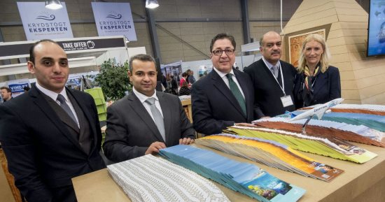 السفير المصرى يفتتح المعرض السياحى الدولى بالدنمارك