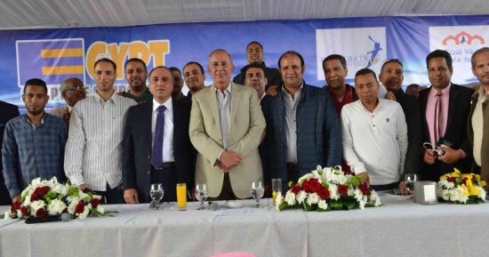 عبد المحسن سلامة يلتقى الصحفيين النقابيين بالبحر الأحمر