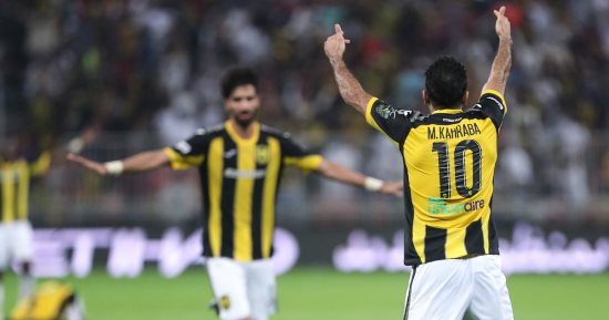 اتحاد جدة يتقدم بهدف أمام الفيصلى بمشاركة كهربا "المصاب" فى نهائى الكأس