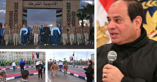 السيسى لطلاب الشرطة: مواجهة قوى الشر لا تقتصر على سيناء وإنما أنحاء الوطن