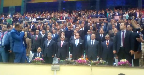 صور.. وزير التعليم العالى: 2000 طالب من 26 جامعة يشاركون بمبادرة متحدى الإعاقة