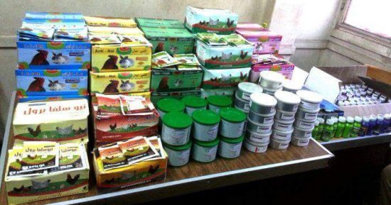 بيطرى الشرقية يضبط 342 عبوة دوائية محظورة التداول