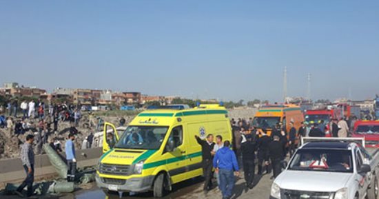 نجاة 41 سائحا ألمانيا إثر نشوب حريق بأتوبيس سياحى فى طريقه للأقصر