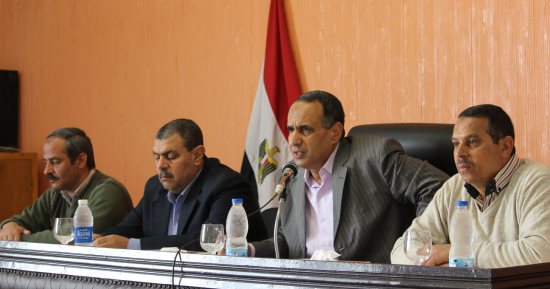 مساعد محافظ كفر الشيخ: إنشاء مأخذ بديل على ترعة القضابة لحل مشكلة المياه
