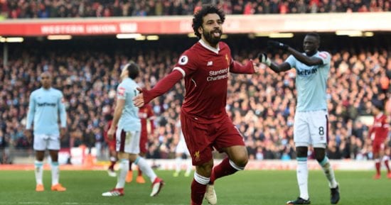 فيديو وصور.. القائم يمنع هدفا لـ محمد صلاح أمام وستهام فى الدقيقة الثالثة
