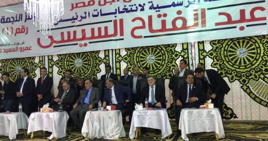 عبدالهادى القصبى: اجتمعنا فى حب مصر ونعلن تأييد السيسى لفترة رئاسية ثانية