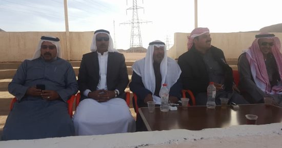 صور.. فوز قبيلة المزينة بالمركز الأول فى سباق الهجن بوادى مجرح بنوبيع