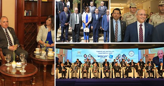 4 وزراء و23 عالما يشاركون بافتتاح مؤتمر "مصر تستطيع بأبناء النيل" بالأقصر.. الهجرة: جمعنا علماء وخبراء شئون المياه للاستفادة من خبراتهم.. والرى: كفاءة إدارة المياه بمصر الأولى أفريقيا والثانية عالميا.. صور