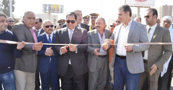 صور.. محافظ الغربية يفتتح كوبرى المحلة القديم بعد إعادة تطويره