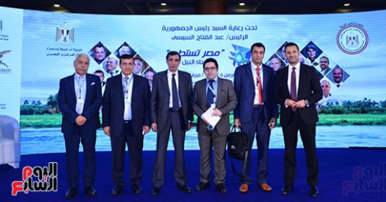 عالم مصرى بمؤتمر "مصر تستطيع" يقترح تطبيق على الموبايل للفلاحين