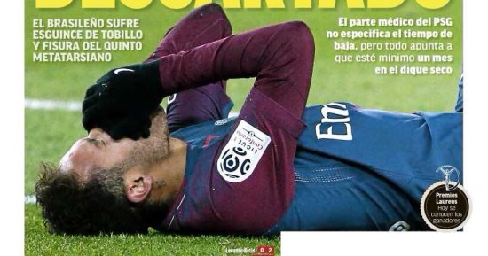 صحافة أوروبا بين غياب نيمار عن موقعة ريال مدريد بدورى الأبطال واقتراب فينجر من الرحيل عن الأرسنال.. راموس يعود لتشكيل النادى الملكى أمام أسبانيول ورونالدو يغيب.. ومدرب البرازيل يستعد للمونديال بمتابعة السيتى