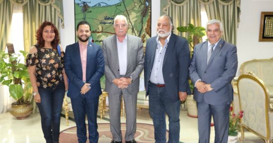 خالد فودة يضع اللمسات النهائية لمهرجان شرم الشيخ الدولى للمسرح الشبابى
