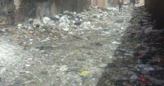 صور.. شكوى من انتشار القمامة فى أرض اللواء بالجيزة