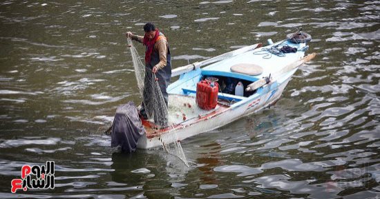 صورة اليوم.. عم يا صياد رميت شباكك فين