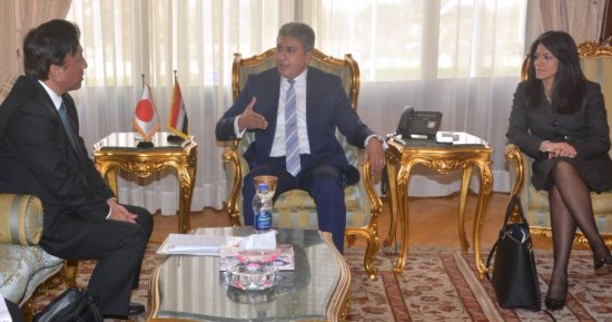 وزيرا الطيران والسياحة يستقبلان السفير الياباني لبحث سبل التعاون بين البلدين 