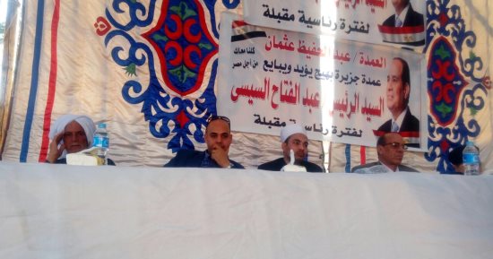 صور.. "كلنا معاك من أجل مصر" بأسيوط تنظم مؤتمرا جماهيريا لدعم السيسى
