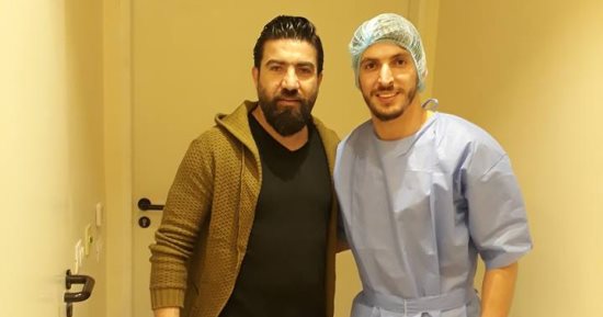 شاهد.. ظهير أيسر الزمالك السورى بعد إجرائه جراحة الصليبى