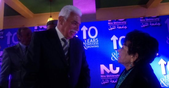 صور.. أحمد نظيف يشارك فى احتفال جامعة النيل بمرور 10 سنوات على إنشائها