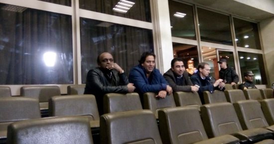 ميدو يدعم الزمالك أمام الطلائع من مقصورة استاد القاهرة