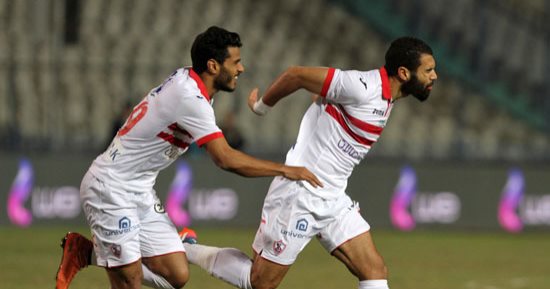 فيديو و صور.. "زيزو" يسجل هدف الزمالك الأول فى شباك الطلائع على طريقة "بيكهام"