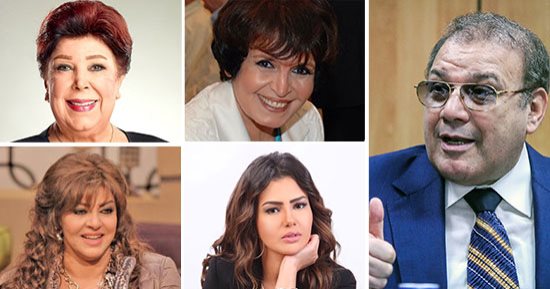 حسن راتب وسميرة أحمد فى ضيافة مستشفى سرطان الأطفال اليوم