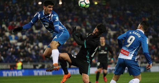 التعادل السلبى يحسم الشوط الأول من مواجهة ريال مدريد وإسبانيول