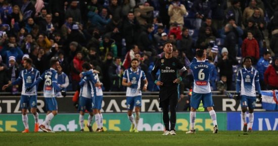 فيديو.. ريال مدريد يسقط بالضربة القاضية أمام إسبانيول فى الدورى الإسبانى 