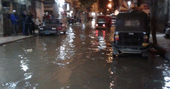 "مياه الإسكندرية": جارى إصلاح ماسورة "غيط العنب" وإعادة فتح المياه