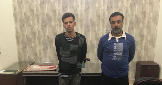 مباحث حلوان تضبط مسجلان خطر يتاجران فى المخدرات وبحوزتهما هيروين وأسلحة