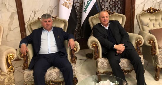 على هامش لقاء السعودية.. أبو ريدة فى العراق سعيا لرفع الحظر الكامل