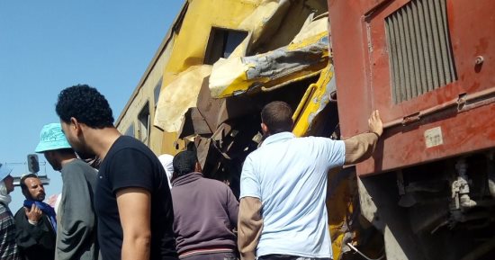محافظ البحيرة: 40 مصابا فى حادث تصادم قطارى كوم حمادة