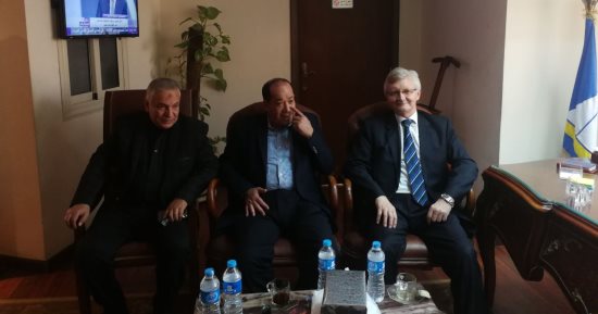 الملحق التجارى بسلوفاكيا يزور دمياط لبحث التعاون الاقتصادى