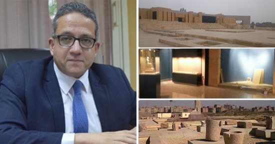 وزير الآثار يفتتح متحف تل بسطة بالزقازيق بعد توقف العمل به منذ 12 عامًا.. ورئيس قطاع المشروعات: المشروع وصل تكلفته لـ18 مليون جنيه.. وقطاع المتاحف: يضم 43 فترينة لعرض 1000 قطعة أثرية لينقل حياة أهالى المحافظة