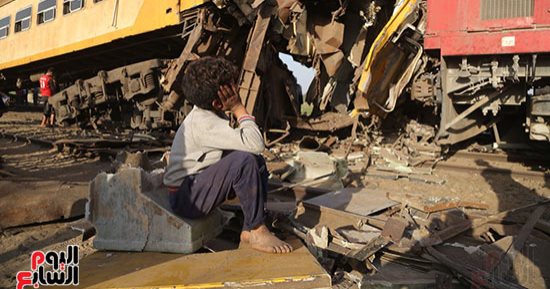 بيان لـ"الصحة": 12 حالة وفاة و39 مصابًا بحادث قطارى البحيرة فى المستشفيات