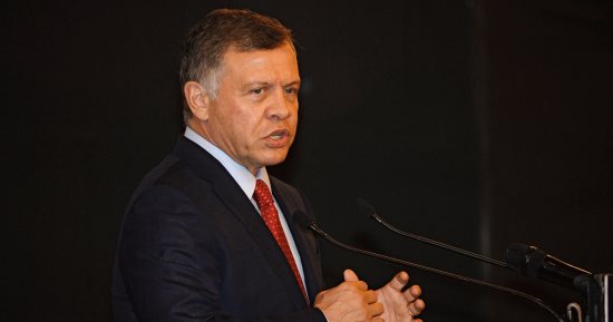 عاهل الأردن فى برقية عزاء لرئيس لبنان: مستعدون لتقديم كافة أشكال المساعدة