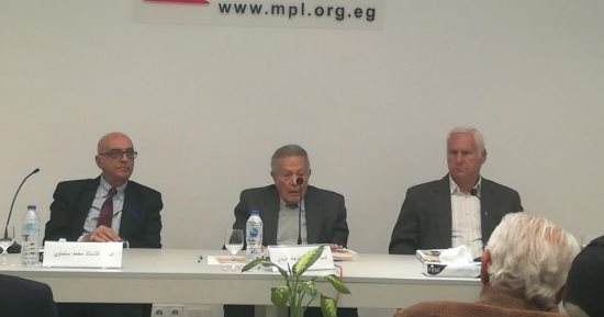 فى حفل توقيع مذكرات "يوما أو بعض يوم".. محمد سلماوى: سأعكف على كتابة جزء ثانٍ متناولا عصر مبارك.. شريف الشوباشى: تكشف عن أشياء كثيرة لا يعرفها المصريون.. وعبد الرؤوف الريدى: الكاتب تمكن من توظيف إمكانياته
