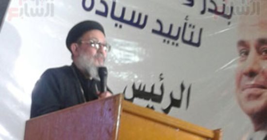 وكيل مطرانية كفر الشيخ: السيسى هدية الله لمصر ويجب احترام الرغبة الإلهية