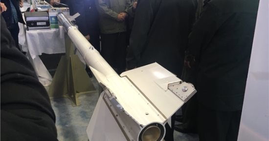 الحرس الثورى الإيرانى يكشف عن صاروخ جديد مضاد للدروع